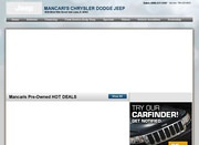 Mancari’s Chrysler Jeep Isuzu Website