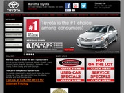 Marietta Toyota Website