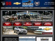Marine Chevrolet  Cadillac Website