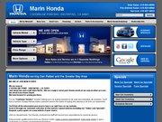 Marin Honda Website