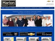 Marion Cadillac Website