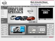 Mark Arbuckle Nissan Website