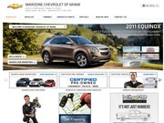 Maroone Chevrolet of Miami Website