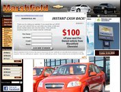 Marshfield Chevrolet Website