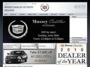 Massey Cadillac of South Orlando Website
