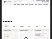 Mastria Subaru Website