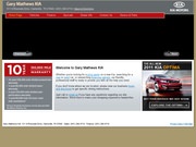 Gary Mathews Kia Website