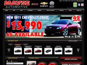 Mayse Automotive Group Website