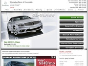 Mercedes of Escondido Website