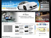 MB Motorsports Website