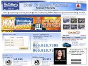 Mccafferty Suzuki Website