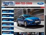 Mccarthy Ford Website