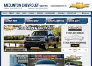 Mcclinton Chevrolet Mitsubishi Website