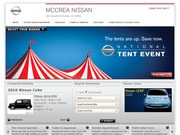 Mccrea Nissan Website