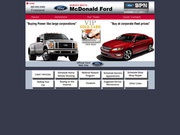 Mcdonald Ford Website