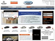Mc Grath Acura Website