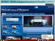 Mcgrath Lexus of Westmont Website
