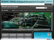 Mcgrath Lexus of Chicago Website