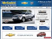 Mcguire Chevrolet Website