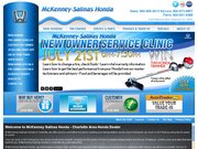 Mckenney Salinas Honda Website