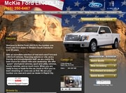 McKie Ford Lincoln Website