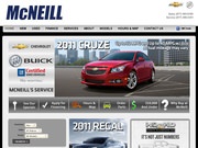 Mcneill Chevrolet Pontiac Buick Website
