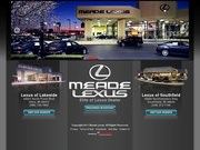 Meade Lexus Website