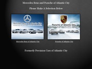 Mercedes Precision Cars Website