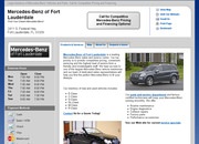 Mercedes of Ft Lauderdale Website