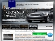 Mercedes of Ann Arbor Website