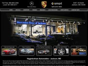 Mercedes Porsche of Jackson Website