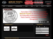 Merced Toyota Website