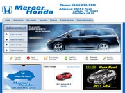 Mercer Honda Website