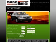 Meriden Hyundai Website