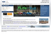 Metro Ford Lincoln Website