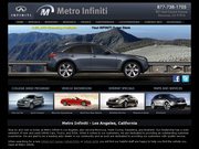 Metro Infiniti Website