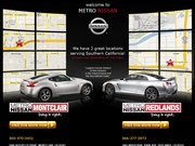 Metro Nissan Website