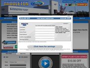 Middleton Ford Website