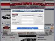 Middletown Toyota Website
