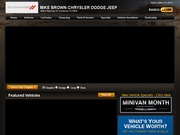 Mike Brown Chrysler Dodge Website