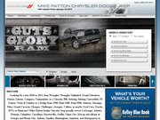 Mike Patton Chrysler Dodge Jeep Website