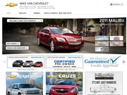 Mike Van Chevrolet Website