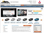 Mile High Mitsubishi Website