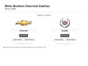 Miller Cadillac Website