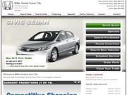Miller Honda Culver City Website