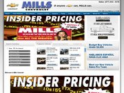 Mills Chevrolet Website