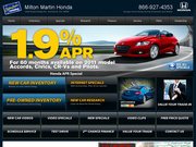 Milton Martin Honda Website