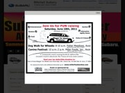 Mitchell Subaru Website