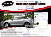 Modern Auto Chevrolet Website