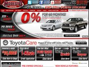 Modesto Toyota Website